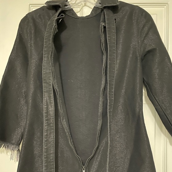 NWOT gorgeous Marques Almeida frayed edge denim dress - Picture 11 of 16